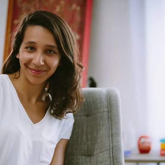 Siham Jibril, founder of Génération XX, smiling