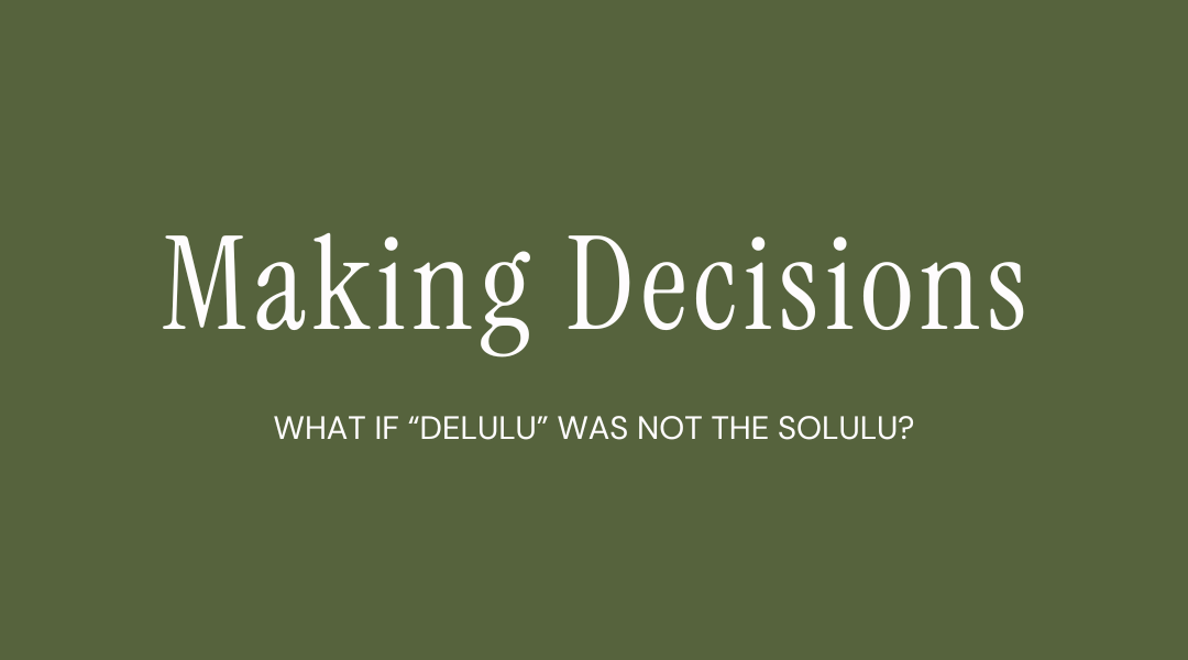 Making Decisions