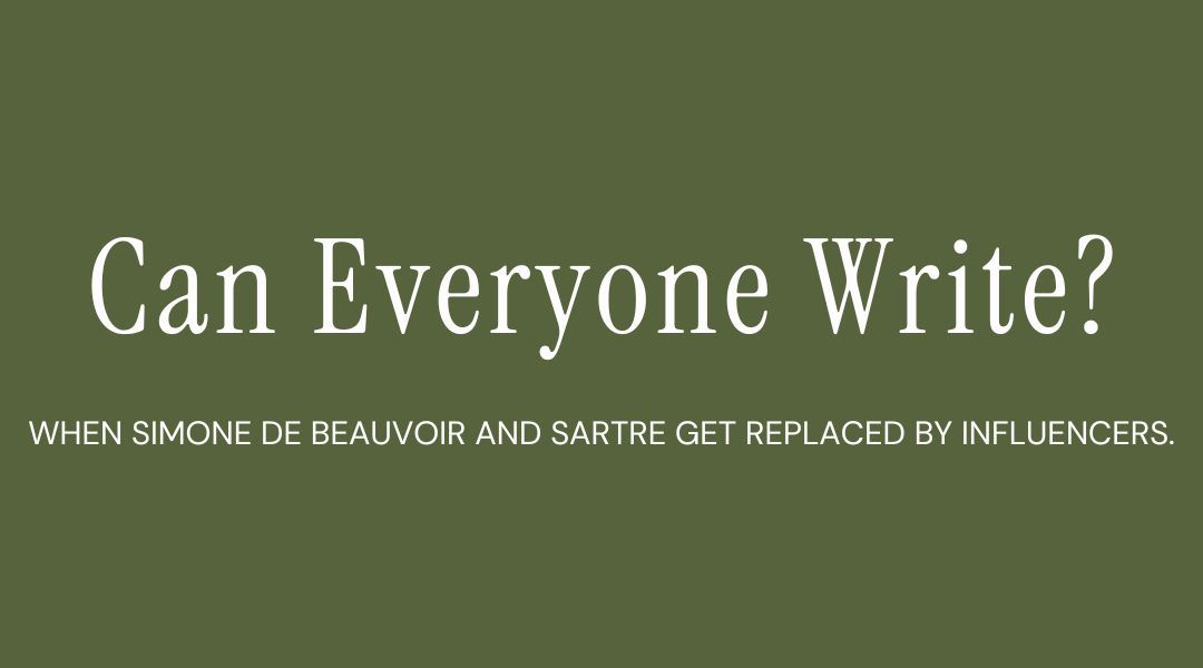 Can Everyone Write?